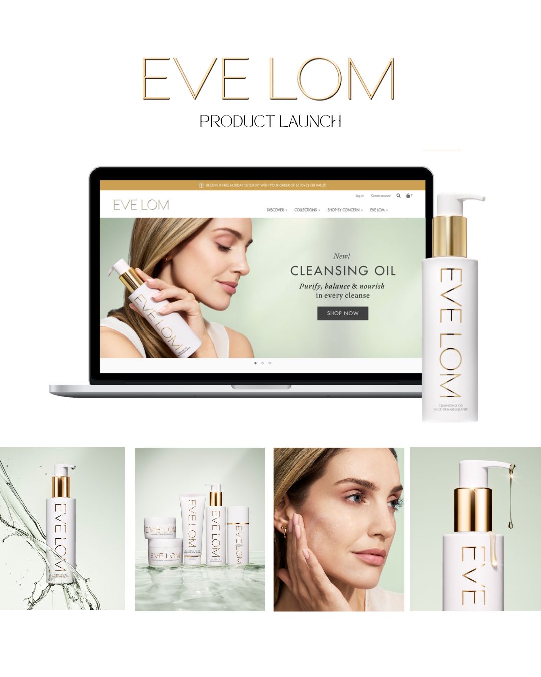 Eve Lom Cleansing Oil Launch