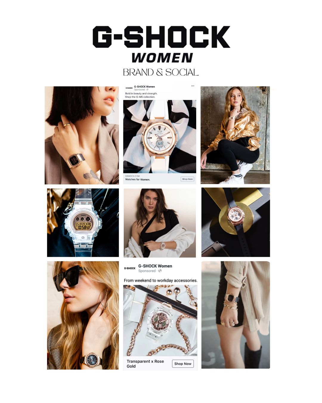 G-SHOCK Women Brand Launch